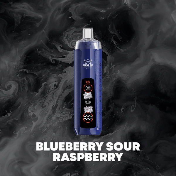 Al Fakher 8000 Crystal – Blueberry Sour Raspberry Vape