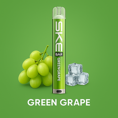 SKE Crystal BAR Prefilled Vape Kit – Green Grape