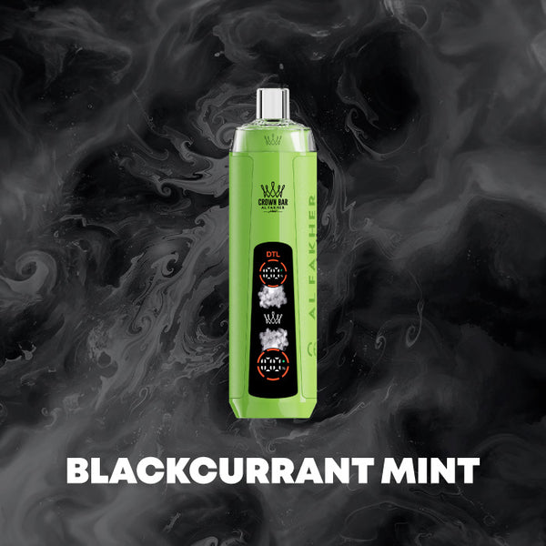 Al Fakher 8000 Crystal – Blackcurrant Mint Vape