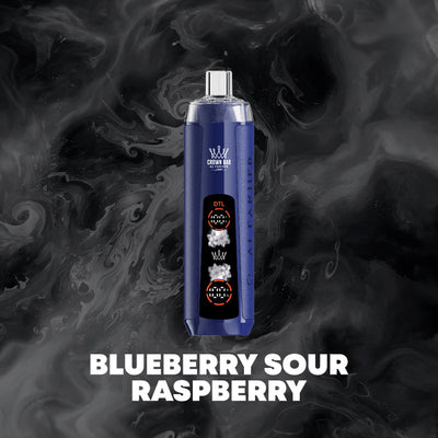 Al Fakher 8000 Crystal – Blueberry Sour Raspberry Vape