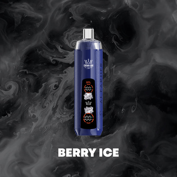 Al Fakher 8000 Crystal – Berry Ice Vape Dual Mode