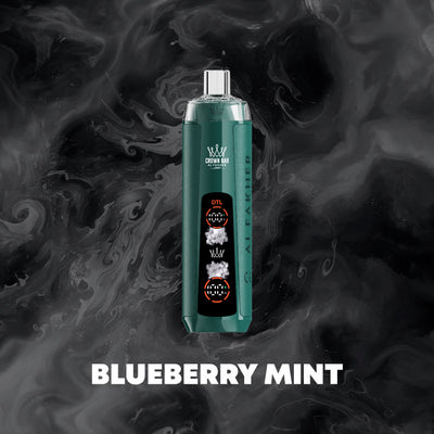 Al Fakher 8000 Crystal – Blueberry Mint Vape