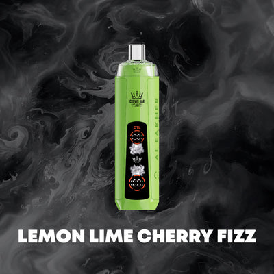 Al Fakher 8000 Crystal – Lemon Lime Cherry Fizz Vape
