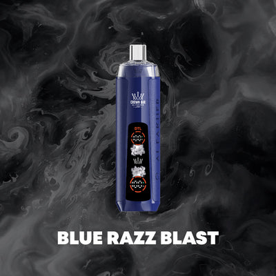 Al Fakher 8000 Crystal – Blue Razz Blast Vape
