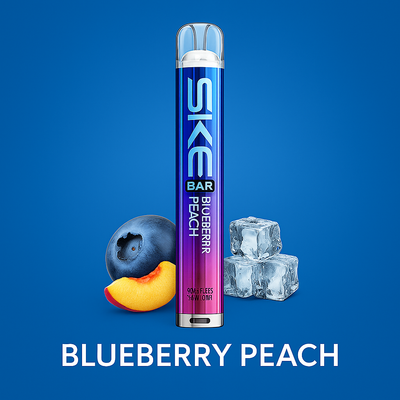 SKE Crystal BAR Prefilled Vape Kit – Blueberry Peach