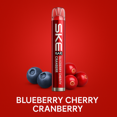 SKE Crystal BAR Prefilled Vape Kit – Blueberry Cherry Cranberry