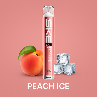 SKE Crystal BAR Prefilled Vape Kit – Peach Ice