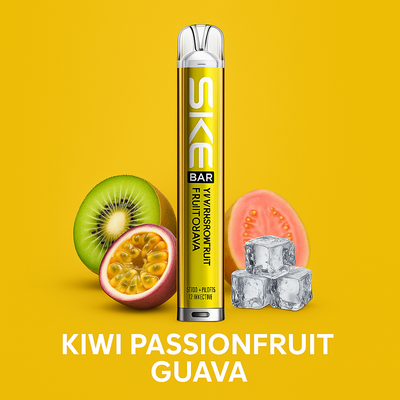 SKE Crystal BAR Prefilled Vape Kit – Kiwi Passionfruit Guava