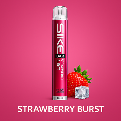 SKE Crystal BAR Prefilled Vape Kit – Strawberry Burst