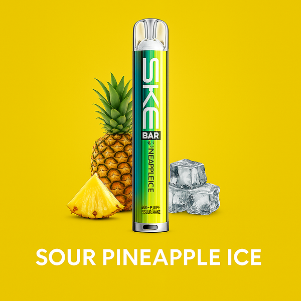 SKE Crystal BAR Prefilled Vape Kit – Sour Pineapple Ice