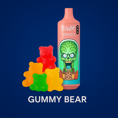 RandM Tornado 9000 Vape – Gummy Bear