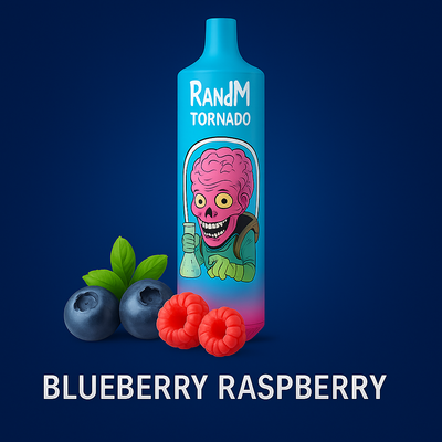RandM Tornado 9000 Vape – Blueberry Raspberry