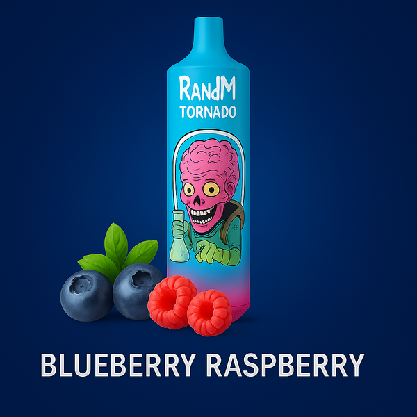 RandM Tornado 9000 Vape – Blueberry Raspberry